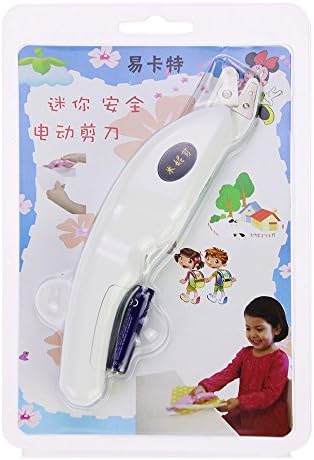 Mini Electric Safety Scissors for Children Use(White)