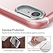 iPhone 7 Plus Case,[PC Kickstand] Slim Drop Protection Clear TPU Premium Protective Case Bumper for Apple iPhone 7 Plus 5.5 Inch (2016) (Clear/Pink)