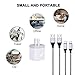 FiveBox 2Pack 6FT USB Type C Charger Cable Cord Compatible LG Stylo 4, LG G6 G7 V35 V30S ThinQ, Google Pixel XL, Samsung Galaxy S9 S8 Note 9 8, with 2.1A USB Wall Charger Brick Box Charging Block Cube