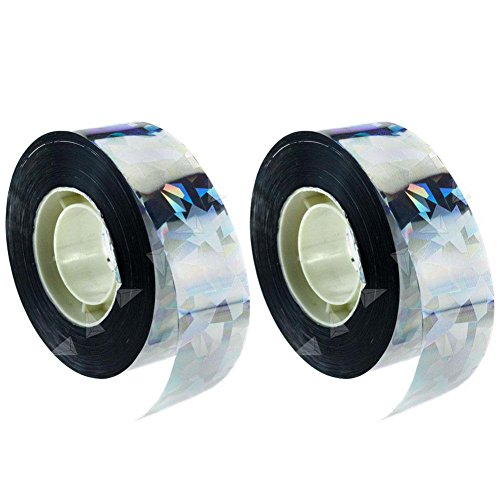 KICODE BigFamily Birdie Super Sturdy Bird Repellent S Care Tape Double Sided Flash Deterrent Light Reflector - Thumbnail 3