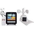 AcuRite Iris (5-in-1) Professional Weather Station with LCD Display and Lightning Detection & Iris 06003 PRO+ Upgrade for 5-in-1 Weather Sensor - 06003M