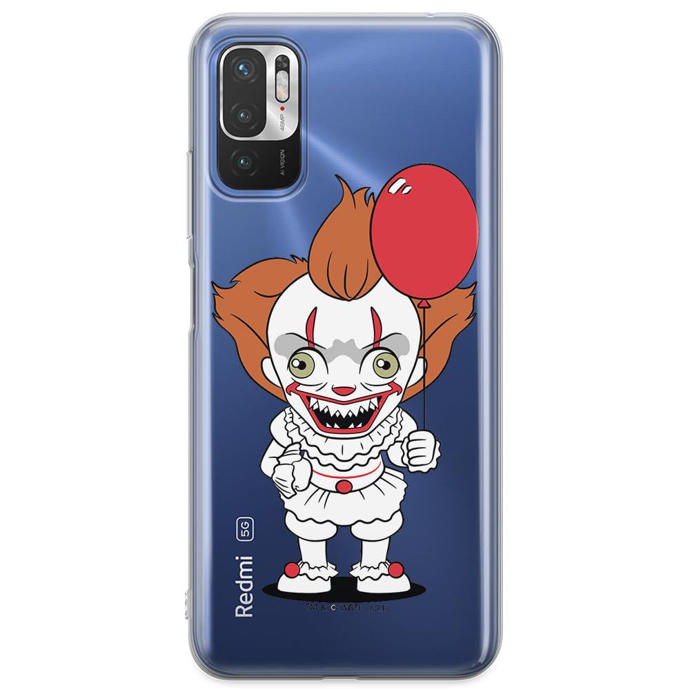 ERT GROUP mobile phone case for Xiaomi REDMI NOTE 10 5G / POCO M3 PRO original and officially Licensed Horror pattern It 006 optimally adapted to the shape of the mobile phone, partially transparent