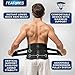 FlexGuard Support Back Brace - Back Support Belts for Men Women, Compression Lower Back Brace for Pain Relief, Strained Muscles, Breathable Lumbar Belts with Functional Pocket for Sciatica (XL)
