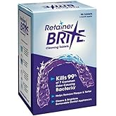 Retainer Brite Tablets for Cleaner Retainers and Dental Appliances - 96 Count