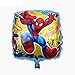 10 PCS Superhero Spiderman Foil Balloons 18