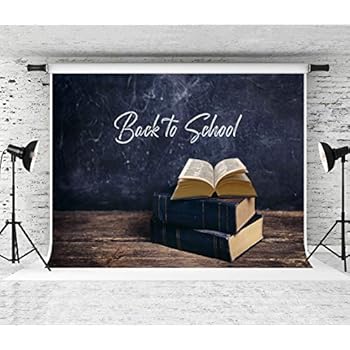 Amazon.com : Kate 8x8ft Back to School Backdrops for