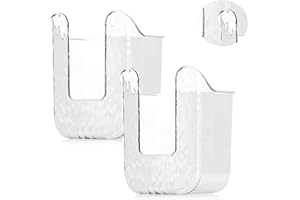 WADY Wall Mounted Wipes Holder Wipes Wall Mounted Holder Bathroom Wipes Holder Toilet Wipes Holder Punch-Free Wipes Dispenser