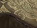 GoodGram Unique 5 Piece Window Curtain Set Assorted Colors (Chocolate)