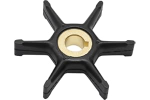 Water Pump Impeller Replacement for Johnson Evinrude BRP OMC 3HP 4HP 5HP 5.5HP 6HP 7.5HP Outboard Motor 277181, 434424, 18-30