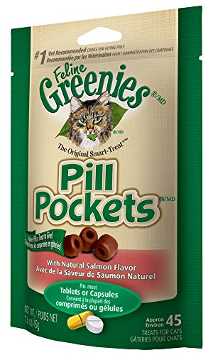 2 Feline+Greenies+Pockets+Treats+Salmon