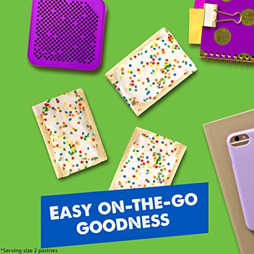 PopTarts Breakfast Toaster Pastries, Frosted Confetti Cupcake (96 Pop