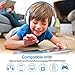 Kids Bluetooth On-Ear Headphones 85dB Volume Limiting Wireless/Wired Foldable Headset Earphones with AUX 3.5mm Jack,Mirco SD Card Slot,FM Radio for Students Children for PC Tablets Cellphone(Blue)