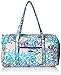 Vera Bradley Women's Cotton Large Travel Duffel Bag, Santiago, One Size