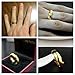 King Will Glory 6mm 24k Gold Plated High Polished Comfort Fit Domed Tungsten Ring Wedding Band