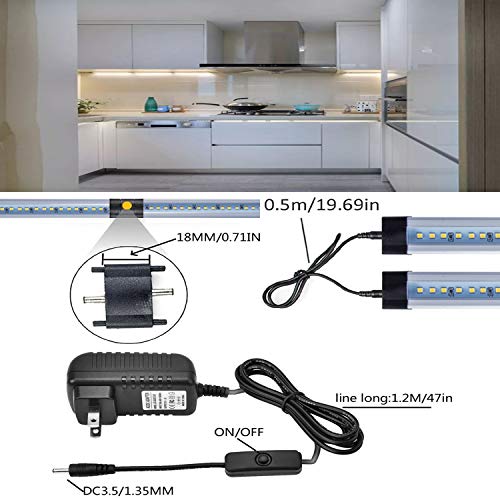 LXGLED Under LED Lighting, Under Counter Kitchen Lighting 6