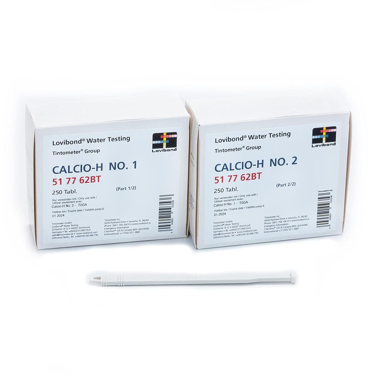 Lovibond - Calcium Hardness Tablets | Accurate Water Testing | Compatible with Photometers | Suitable for Pools & Water Systems | Portable & Convenient, 250 Count, Swimming Pool PH Kit