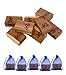 Closet Essentials - Fresh Red Cedar Blocks moth protection Storage Accessories 1- Pack ( 20 Blocks Wiht 5 Hang Bag )