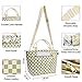 Wosweet Lunch Bags for Women, Lunch Tote Cooler Bags with Removeable Shoulder Strap Waterproof Insulated Lunch Container for Women Men Adults College Work Picnic Hiking Beach Fishing