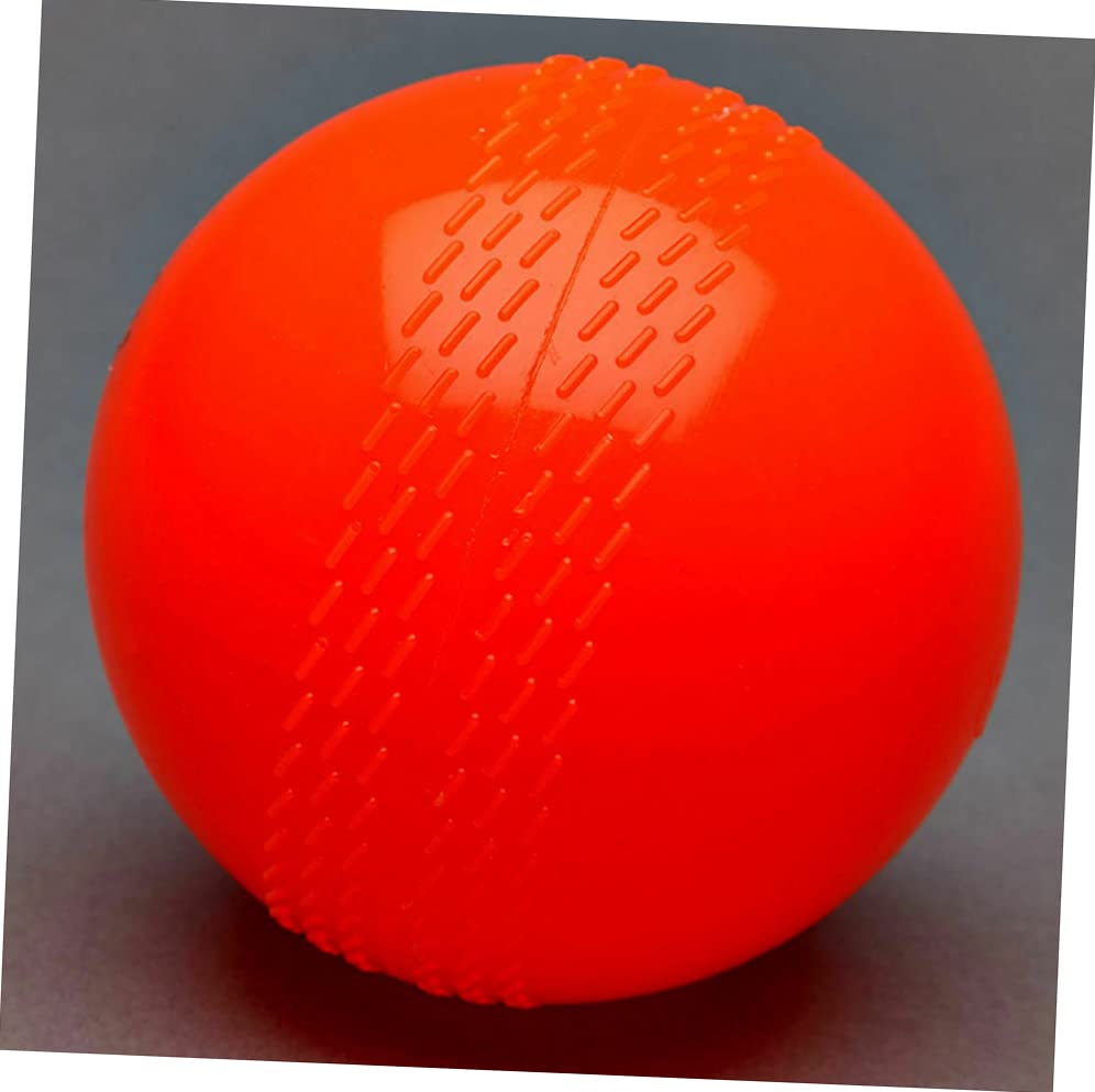 ND Sports Professional Outdoor Indoor Training Cricket Wind Balls 2-Piece, Red