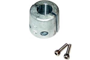 Tecnoseal De-Icer Anode .50" Zinc 1/2" Shaft .5Hp .75Hp - TKA02