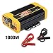 VETOMILE 1000W Power Inverter DC 12V to 110V AC Car Inverter with 2.1A Dual USB Car Adapter
