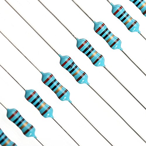 DEYUE 0 Ω to 1 Mega Ohm Resistors Assortment Kit of 1 Percent Tolerance