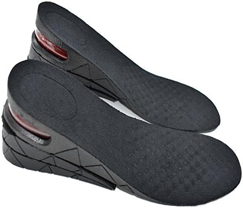 Veras 3 Layer Air up Shoes Insole 7cm Height Increase Elevator- 7 cm (approximately 2.8 inches) Heels
