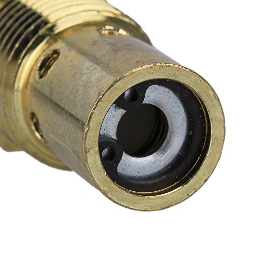 CNBTR Air Compressor Check Valve 1/2PT G3/8 Male NPT Pipe Thread Compression Brass One Way Check Valve