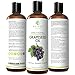 Cold Pressed Grapeseed Extract Oil, 16 oz - Pure, Therapeutic, 100% Food Grade – All Natural Carrier Oil & Moisturizer for Massage, Skin, Hair, Cuticles & Cooking, Gluten, GMO Free by RejuveNaturals