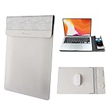 Jenoss 4 in 1 Wireless Charging Laptop Sleeve