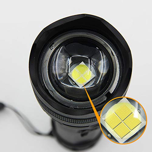 Yizhet LED Torches Super Bright 2500Lumens LED Torch USB Rechargeable LED Flashlight LED Tactical Flashlight Portable Handheld LED Flashlight,Zoomable,Waterproof,5 Light Modes for Camping/Hiking - Thumbnail 7