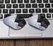 BVANQ Polarized Replacement Lenses for Oakley Bottle Rocket Sunglasses - 5 Options Available (Black Iridium)