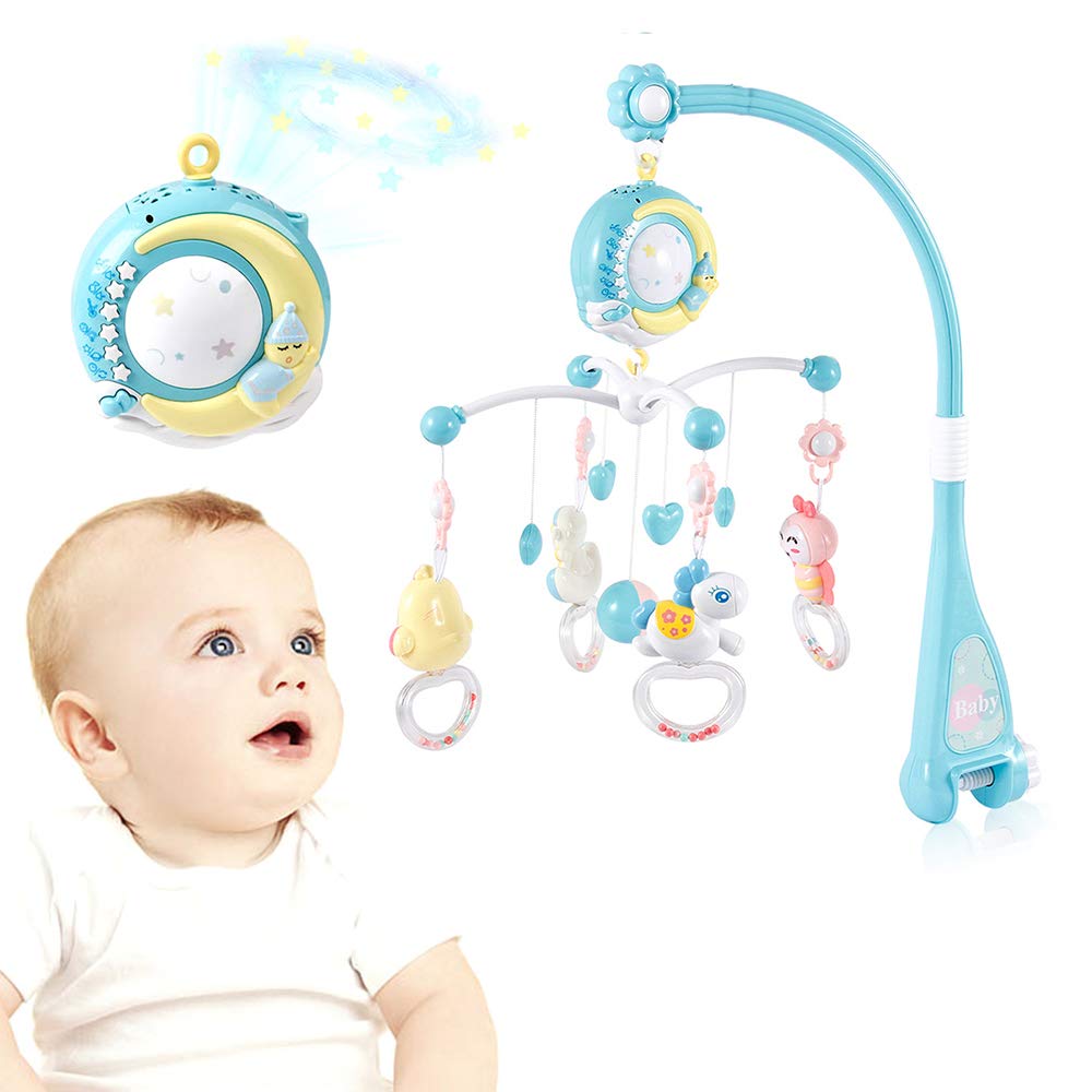 Rose 171 Musiques 0 18 Mois Mobile Muscial Lumineux Bebe Telecommande Tournant Jouets Danimaux Mignons Avec Projecteur Lumiere Accrochant Mobile Berceau Bebe Mobile Hochet Cloche Jouet Ameublement Et Decoration Decoration De La Maison