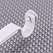 WINOMO 2pcs Adjustable Curtain Drapery Rod Bracket Curtain Holder 18-22mm (White)
