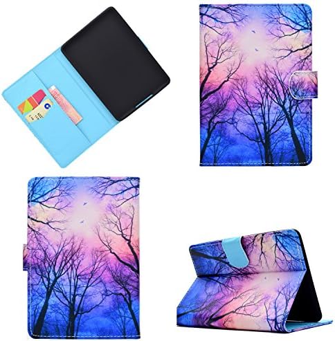 Anvas Kindle Paperwhite Case - Ultra Slim Lightweight Thinnest PU Leather Cover with Auto Sleep/Wake for All-New Amazon Kindle Paperwhite (Fits all 2012, 2013, 2015 &amp; 2016 Versions),01 Night Woods