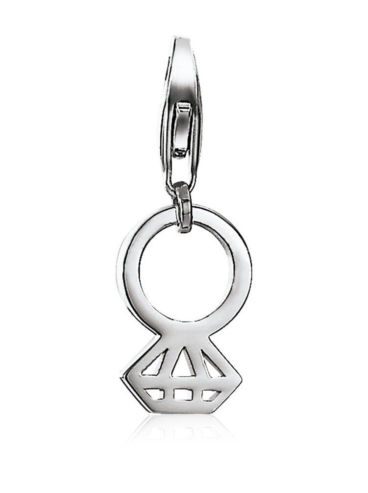 ESPRIT ESCH91190A000 Women’s Charm in Diamond Ring Design 925 Sterling Silver