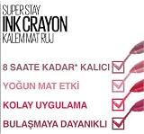 Maybelline Super Stay Ink Crayon Matte Lipstick No. 85 Change is Good 1.5g view 6