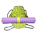Gaiam On-The-Go Yoga Mat Carrier, Citron Storm