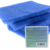 BEST VALUE - Our 18 Pack Of Polyester Replacement Filters Are Cost Effective And Efficient For Maintaining The Lint Build Up That Can Accumulate - Protects 90 Dryer Loads!