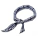 JellyBeadZ Cooling Neck Scarf Bandana Wrap, Keeps You CooL, Color Blue