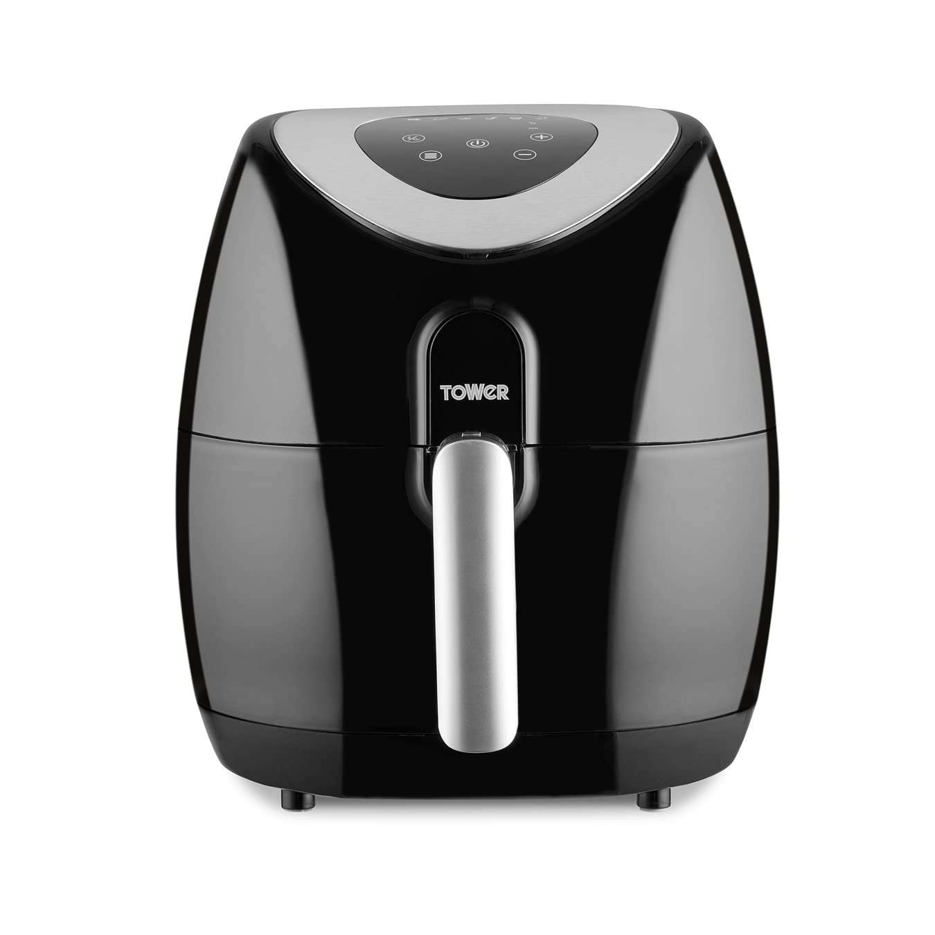 Tower Vortx Digital Air Fryer Oven with Rapid Air Circulation and 60 Min Timer, 4.3 Litre, Black, T17024