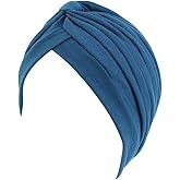 beauty YFJH Women's Cotton Turban Head Wrap Cancer Chemo Beanies Cap Headwear Cap Bonnet Hair Loss Hat