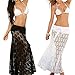 Moxeay Women Bikini Swimwear Cover up Mesh Hollow Out Lace Crochet Dress