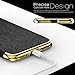 LOHASIC for iPhone X Case, Premium Leather Slim Luxury Soft Back Cover Flexible Full Body Frame Non-Slip Shockproof Case Compatible with iPhone Xs - Black