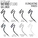Maybelline TattooStudio Long-Lasting Sharpenable Eyeliner Pencil, Glide on Smooth Gel Pigments with 36 Hour Wear, Waterproof, Striking Navy, 1 Count