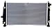 Sunbelt Radiator For 98-04 Dodge Intrepid 2.7L 3.5L 3.2L 98-04 Chrysler Intrepid 3.5L 3.2L 98-04 Chrysler Concorde 3.5L 3.2L 98-04 Chrysler 300M 3.5L 99-01 Chrysler LHS 3.5L 2184