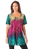 Roamans Women's Plus Size Angelina Tunic