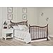 Dream On Me Violet 7-In-1 Convertible Life Style Crib In Cherry, Greenguard Gold Certified, 4 Mattress Height Settings, Made Of Sustainable New Zealand Pinewood