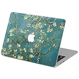 Customized Famous Painting Series Vincent Van Gogh Almond-tree Branch in Blossom Special Design Water Resistant Hard Case for Macbook Air 13