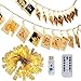 Adecorty 40 LED Photo Clip Lights 8 Modes USB Powered Photo Clips String Lights with Remote & Timer, Gifts for Teen Girls Bedroom Decor Christmas Presents (16.4ft, Warm White)